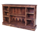 Small bookcase in rosewood with tulip inlay