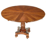 Mahogany Jupe table