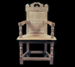 Oak armchair